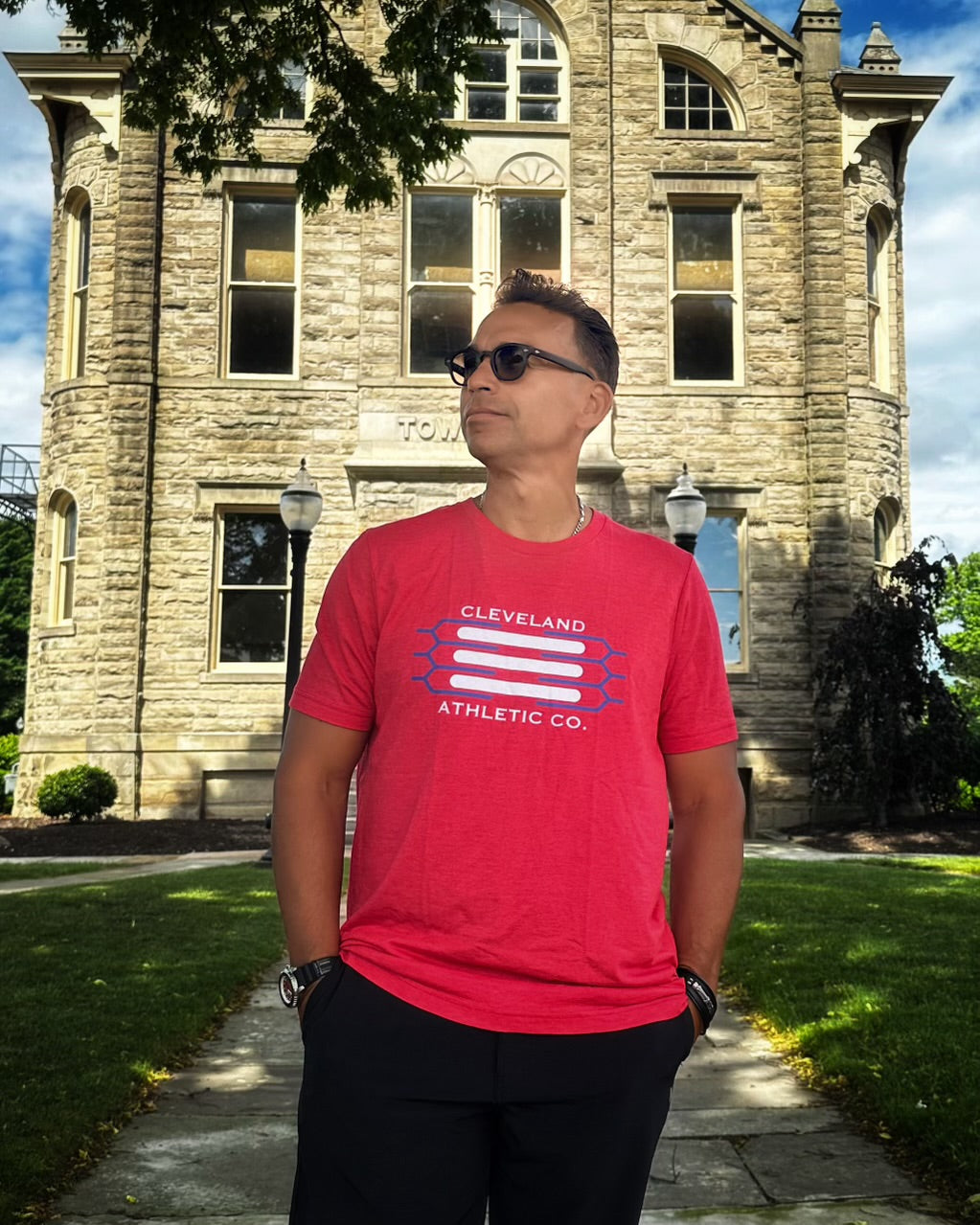 Men’s Cleveland Tri-blend T Shirt
