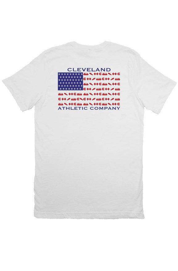 CAC Unisex American Flag T Shirt