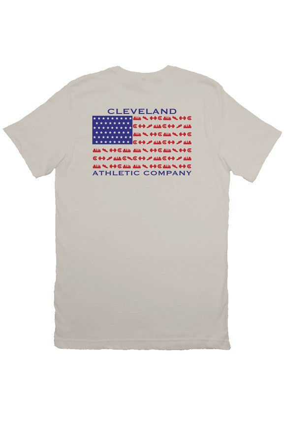 CAC Unisex American Flag T Shirt