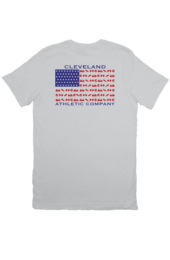 CAC Unisex American Flag T Shirt