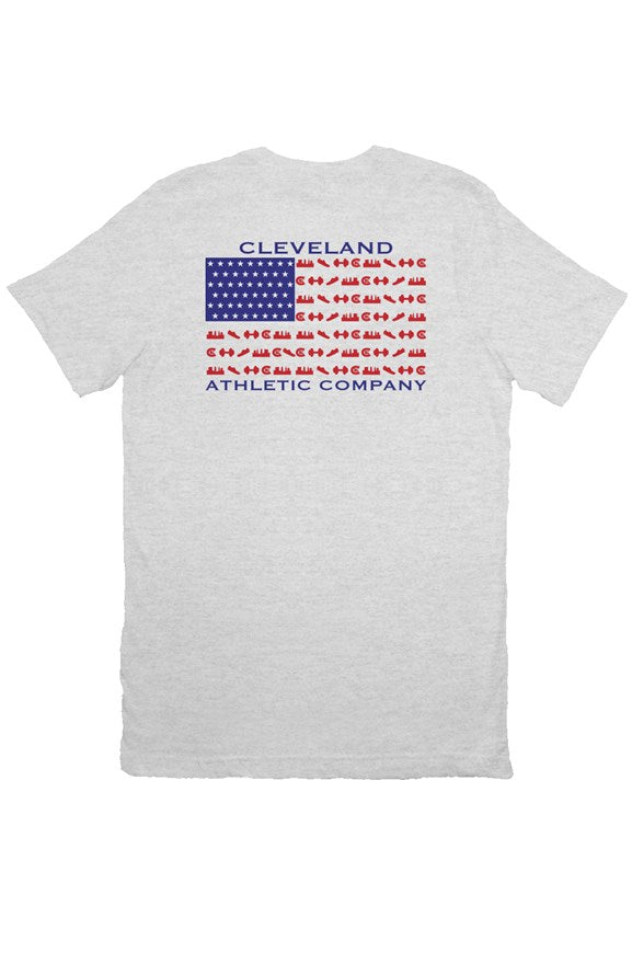 CAC Unisex American Flag T Shirt