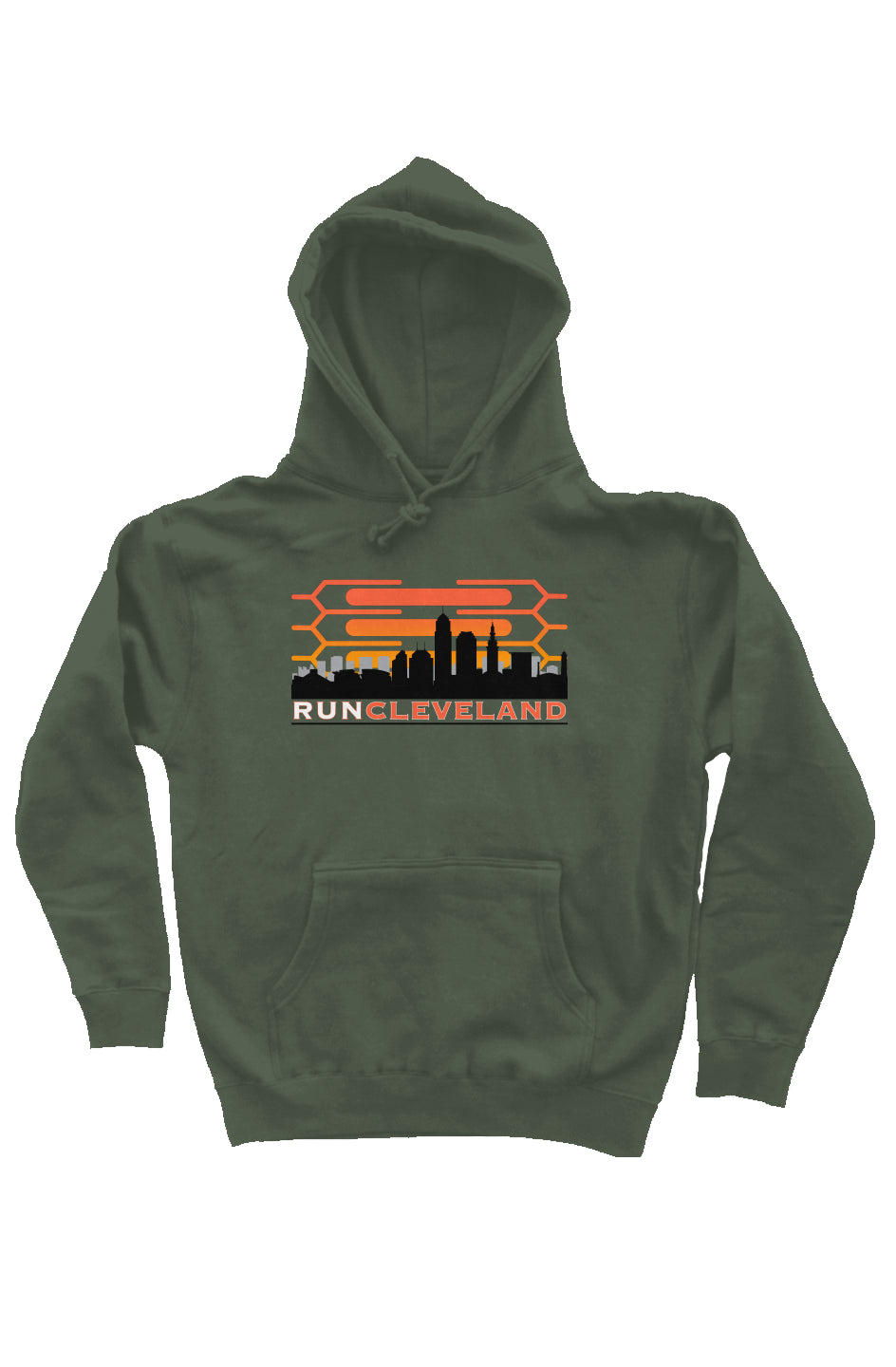 Unisex CAC run cle hoodie