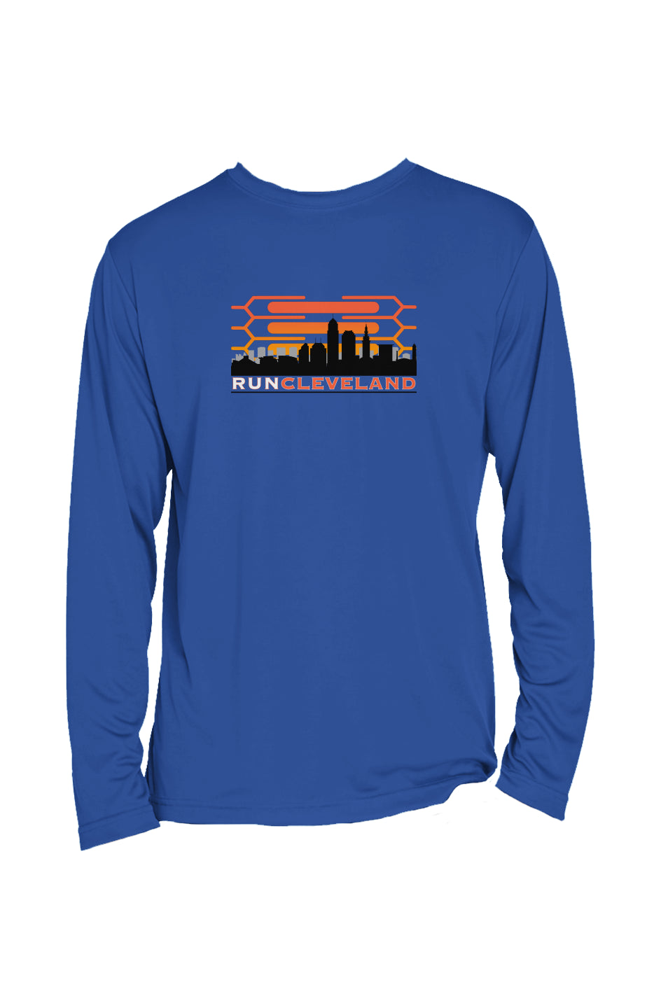 Unisex Run Cleveland Performance Long-Sleeve