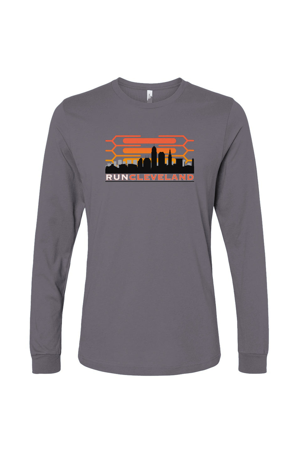 unisex run cleveland long sleeve tee