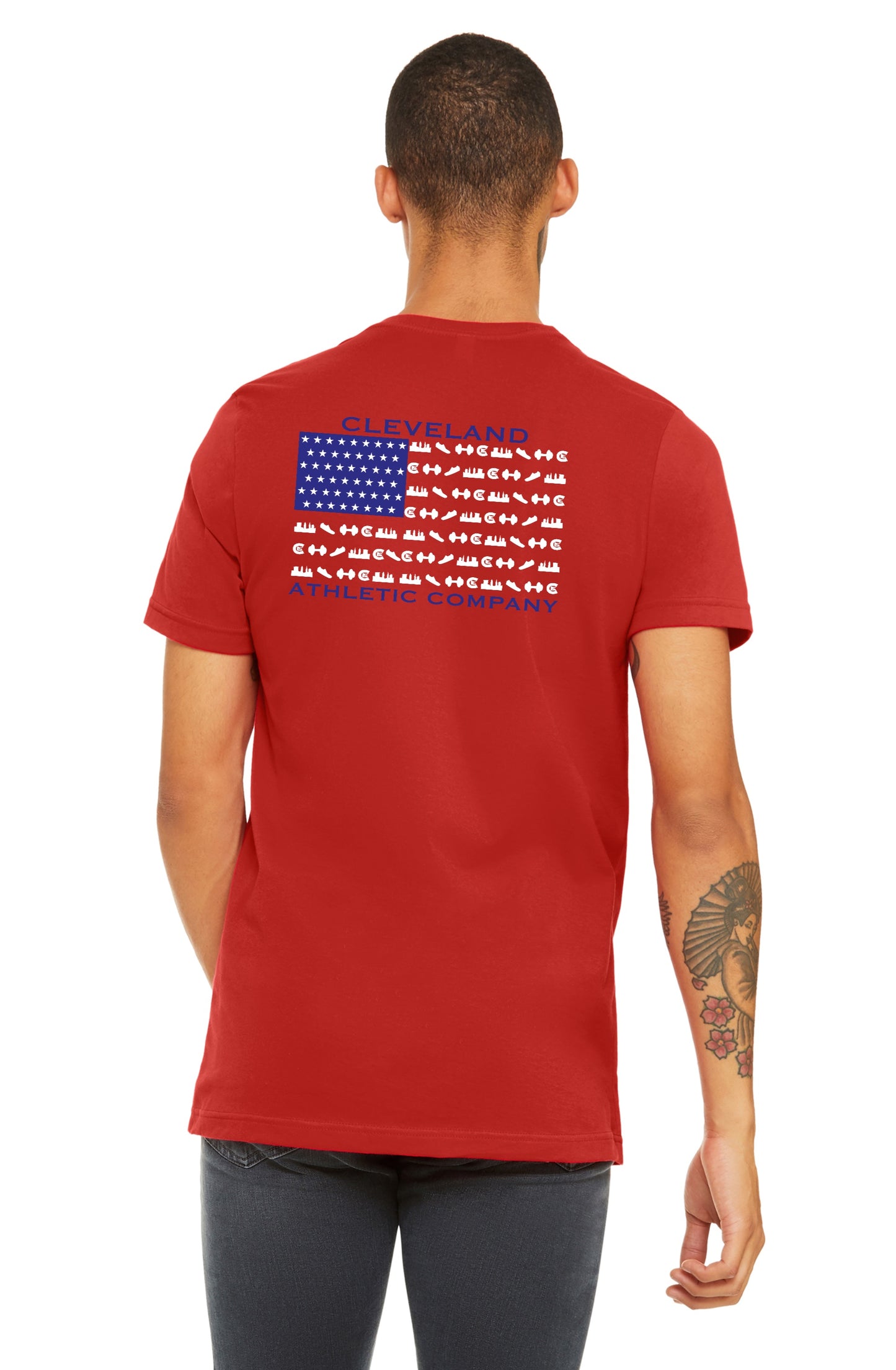 CAC Unisex American Flag T Shirt