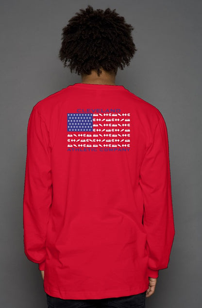 CAC American flag long sleeve t shirt