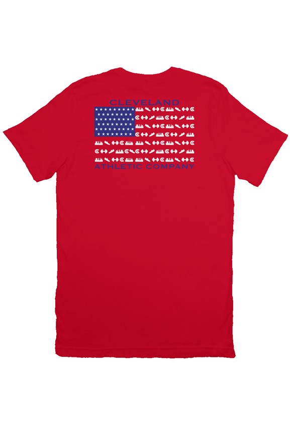 CAC Unisex American Flag T Shirt