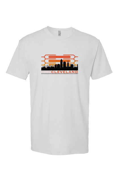 Unisex CAC Run CLE T shirt