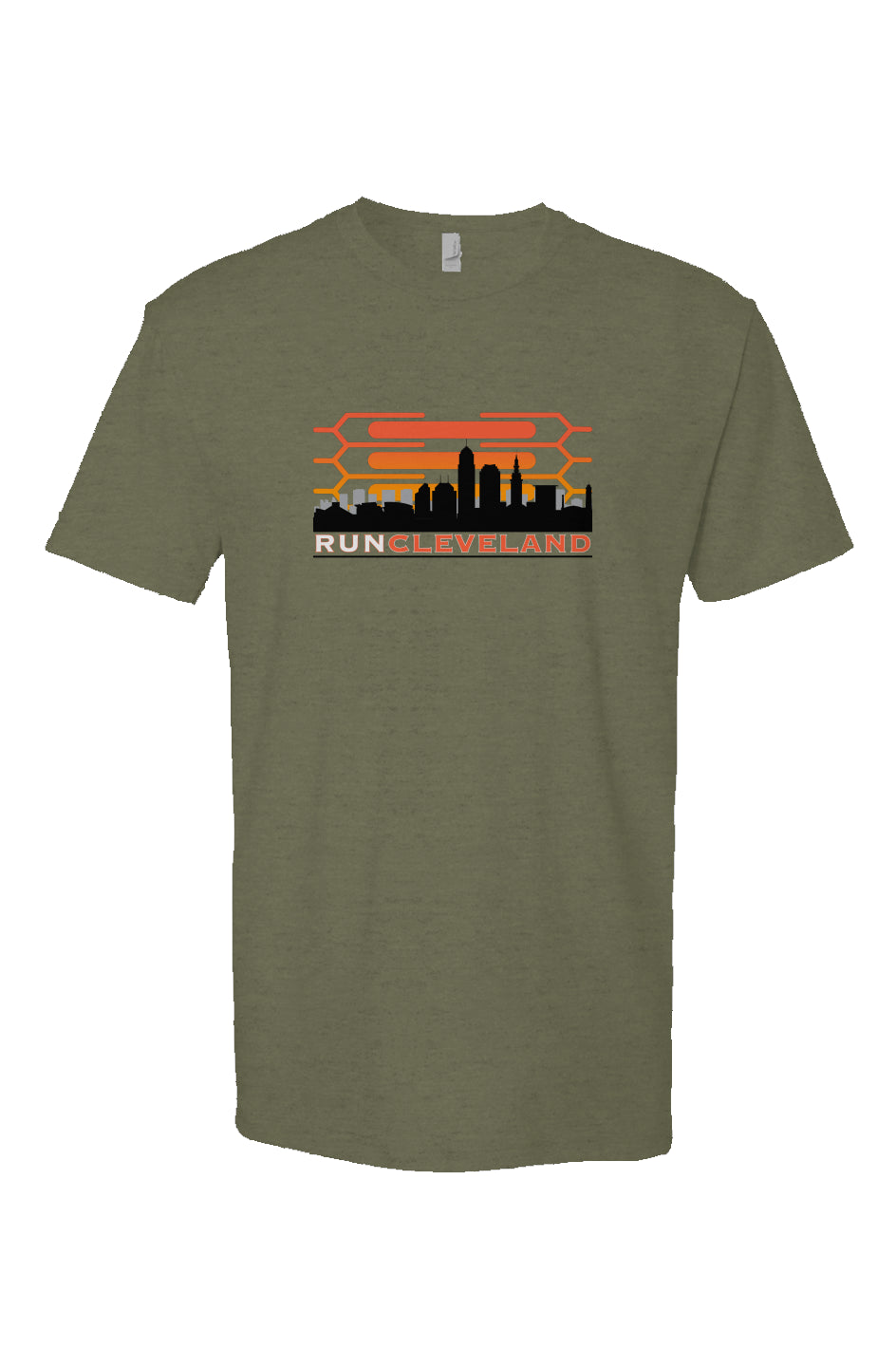 Unisex CAC Run CLE T shirt