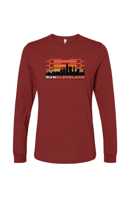 unisex run cleveland long sleeve tee