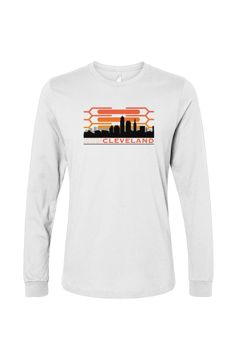 unisex run cleveland long sleeve tee