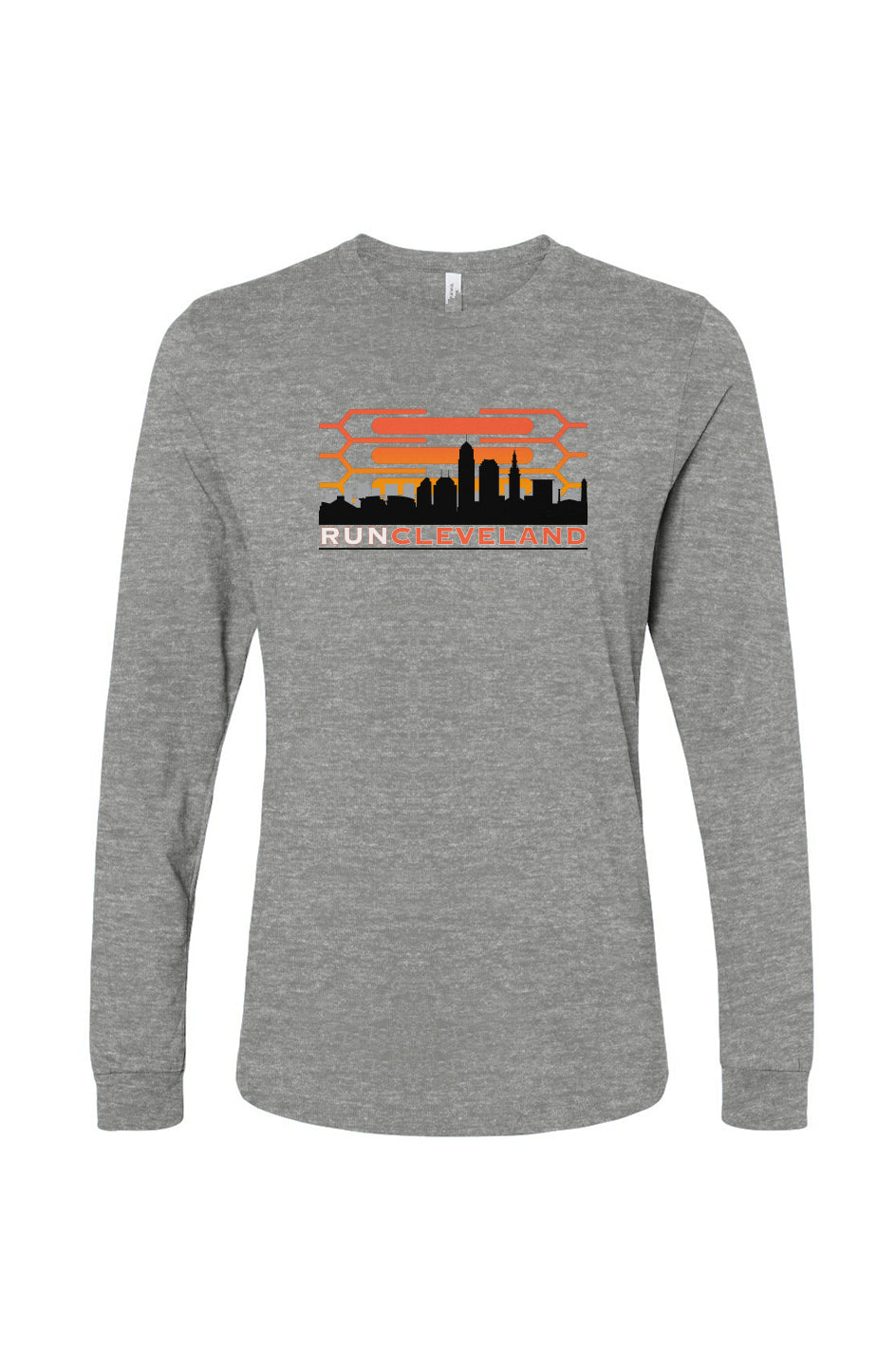 unisex run cleveland long sleeve tee