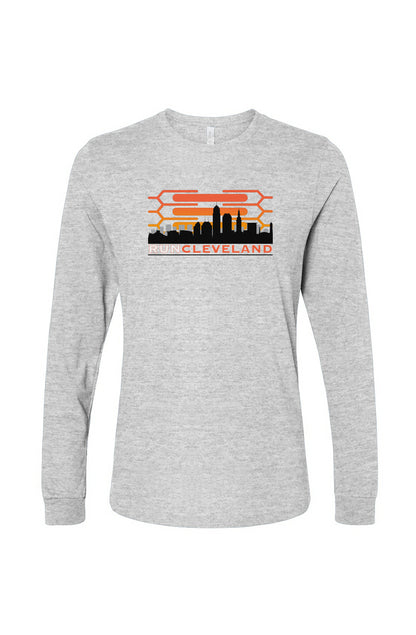 unisex run cleveland long sleeve tee