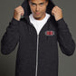 unisex Cleveland athletic co. zip hoodie