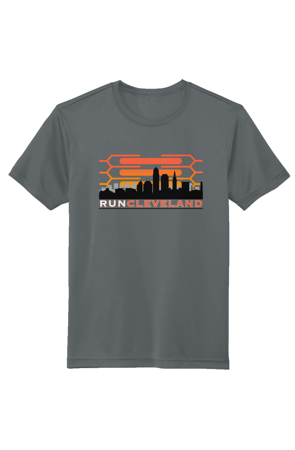 Unisex Run CLE Performance T Shirt