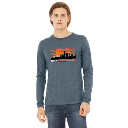 Unisex Run CLE Long Sleeve Tee