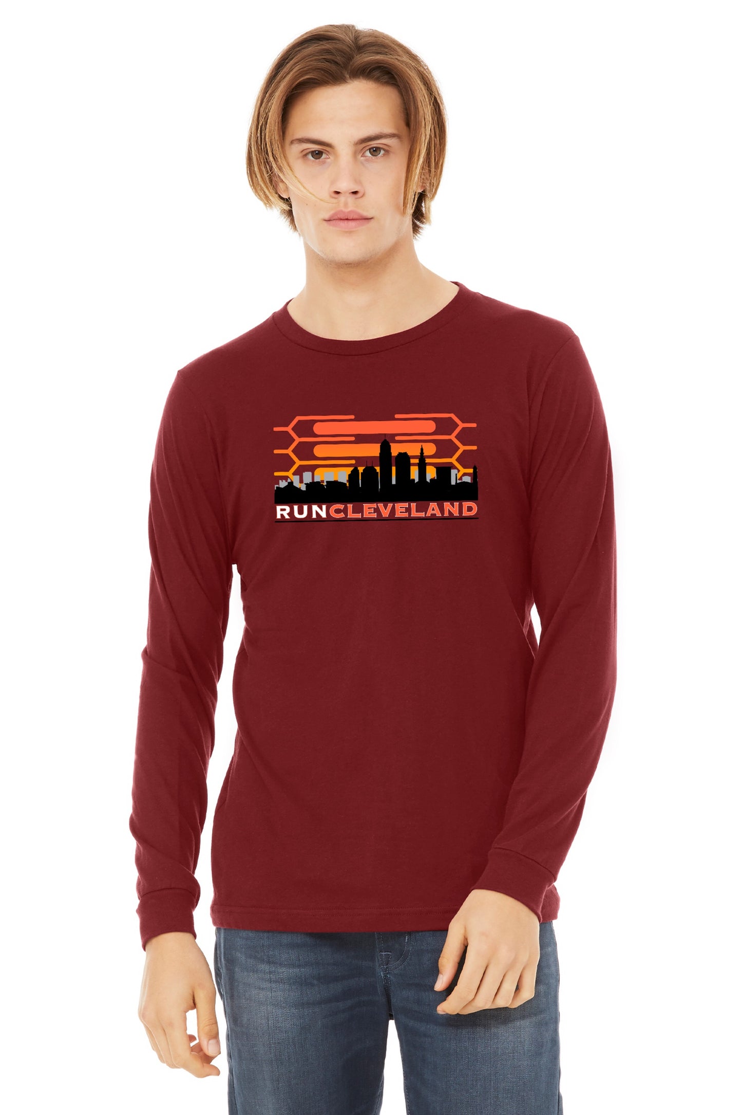 Unisex Run CLE Long Sleeve Tee