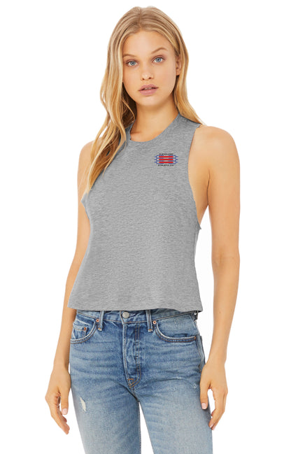 Women's Racerback Cropped Tank