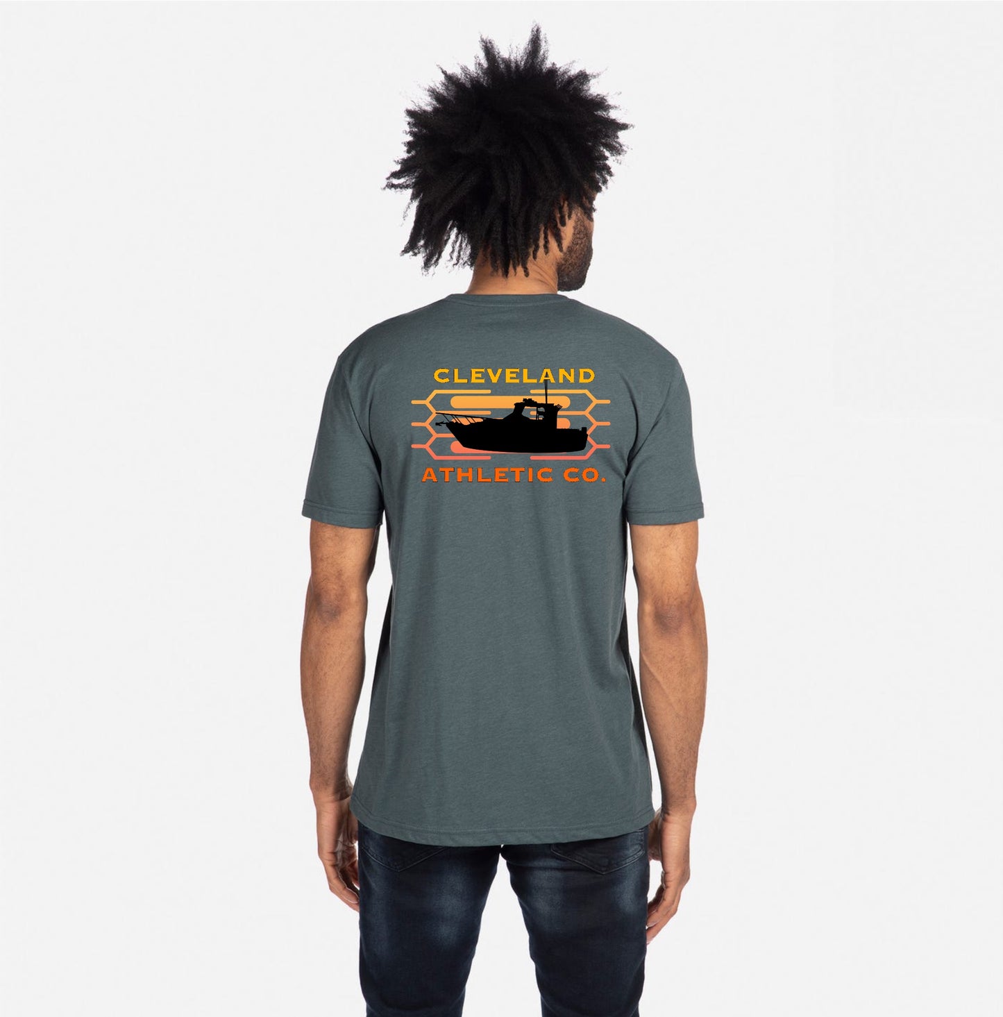Men’s Edgewater Fishing Boat T shirt