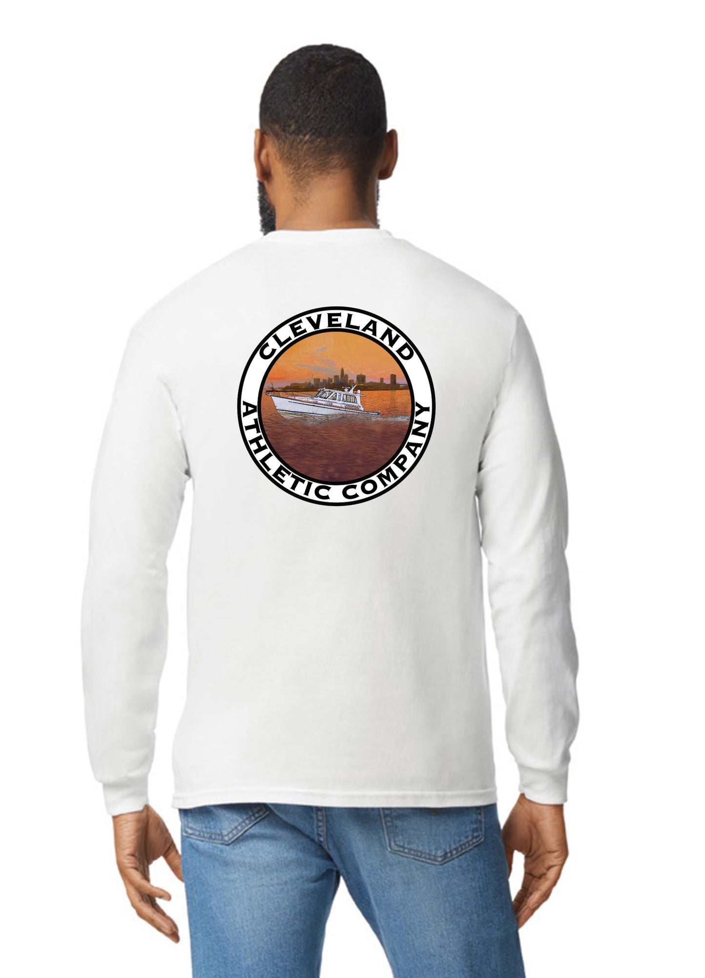 Unisex Whiskey Island Sunset Long Sleeve